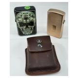 Leather Zippo Belt Pouch & More