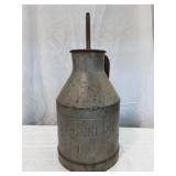 Galvanized Cone Top Milk Can