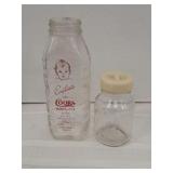 Antique Glass Baby Bottles