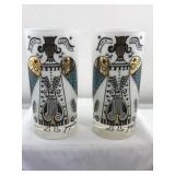 Georges Briard PAX VOBISCUM Angel Highball Glasses