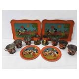 Vintage Walt Disney "Helpmates" Tea Set