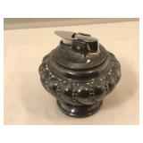 Ronson Art-Deco Silver Plate Crown Table Lighter