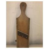 Primitive Hand-Held Single Blade Kraut Cutter