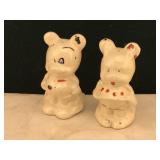 Walt Disney Mickey+Minnie Salt & Pepper Shaker Set