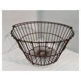 Large Rustic Primative Egg Basket