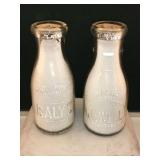 Lot of Four Assorted Collectible Dairy Containers
