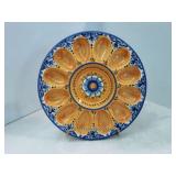 Handpainted Spanish Egg Plate