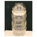 Three Vintage Libbeyï¿½s Glass Christmas Candy Jars