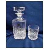 Royal Crystal Rock "Opera" Decanter & Double Glass