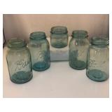 Aqua Ball Perfect Mason Jars