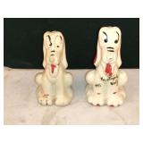 1946 Walt Disney Pluto Salt & Pepper Shaker Set