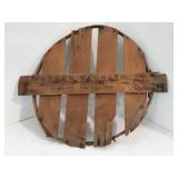 Primative"Warren Wagner" Basket Lid