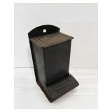Primative Tin Match Holder