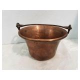 Hammered Copper Bucket or Planter
