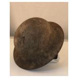 WWII 1940ï¿½s Civil Defense Air Raid Steel Helmet