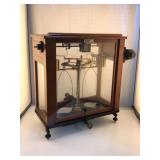 1955 Oertling Release-O-Matic Balance Scale