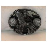 Siskiyou Buckle Bird Song Pewter Belt Buckle