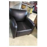 Leather armchair