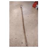 Wire basket fruit picker with 8 foot pole