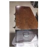 Vintage wooden storage box