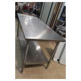 6 foot stainless steel table