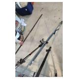 Multiple bars, and clamps.