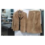 Fox Run Suede Skirt and Jacket