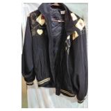 Hearts playing cards and dice jacket by design