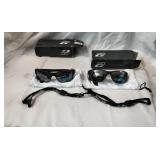 2 Pair of Julbo Performance sports SunGlasses