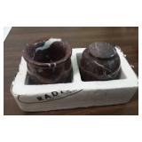 Set of 10 RadicalN Marble Shot Glasses