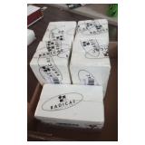 Set of 10 RadicalN Marble Shot Glasses