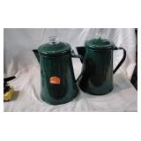 (2) GSI Pioneer 9 Cup Percolators
