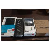 2 sets of earbuds IPhone XS max case & More