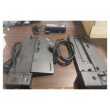 Two Lenovo ThinkPad Dock stations