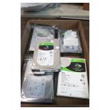 4 Seagate Ironwolf 8TB Hard drives