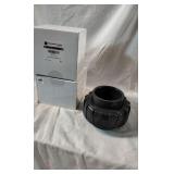 Union Jetstream PVC Pipe Fitting  3" (Gray) (2)