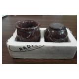 Set of 10 RadicalN Marble Shot Glasses