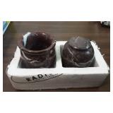 Set of 10 RadicalN Marble Shot Glasses