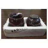 Set of 10 RadicalN Marble Shot Glasses