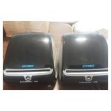 Two Dymo Label Writers 4XL