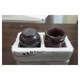 Set of 10 RadicalN Marble Shot Glasses