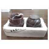 Set of 10 RadicalN Marble Shot Glasses