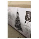7.5 Ft Alberta Flocked Spruce Tree