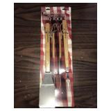 BBQ Classics 3-Piece Stainless Steel BBQ Tool Set
