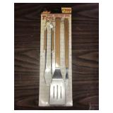 3-Piece Deluxe BBQ Tool Set