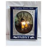 Pabst Blue Ribbon Light Up Beer Sign
