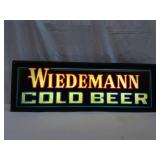 Wiedemann Cold Beer Light Up Sign