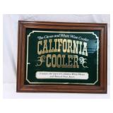 California Cooler White Wine Advertising Sign