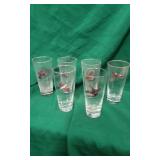 Vintage Libbey Wild Game Drinkin Glasses