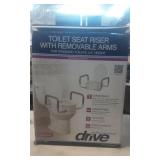 Toilet Seat Riser W/ Removable Arms